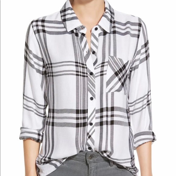 Rails Hunter Plaid Button Down Shirt - Picture 1 of 7